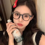 Черная рама GM очки женский простые артефактные лица, супер светло -светлые очки рамы зеркальный рамка каркас глаза.