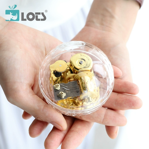 Лоты 丨 Прозрачная музыкальная коробка Ballo Sankyo Sky Cort