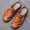 Spider King 2019 đôi giày nam mùa hè mới dành cho nam Giày da lỗ thông thường Giày dép Baotou thời trang nửa dép - Sandal bitis hunter nam