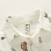 Trai dài tay áo sơ mi mỏng phần trẻ em của hoa áo 2018 mùa xuân và mùa thu mới của Hàn Quốc phiên bản của em bé hoang dã áo giản dị áo sơ mi kiểu cho bé gái Áo sơ mi