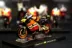 1:18 Mô hình xe máy GP Series Honda NSR (HONDA) Giải vô địch đua xe hàng năm Mô hình tĩnh