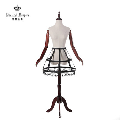 taobao agent Getting started fish bone bone and bird cage lining skirt classical doll lolita skirt support spot