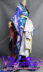 v mille cos Saber phiên bản hoa Fate stay night anime game kimono gió trang phục nữ cosplay - Cosplay đồ cosplay học sinh Cosplay