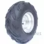 Tự chế bốn bánh phụ kiện xe máy Kart ATV 16X8-7 inch lốp 7 inch lốp chân không hub lắp ráp giá vành xe máy wave alpha