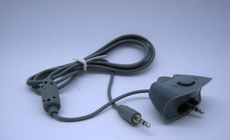 Провод 便携式转换线家用游戏耳机转接线xbox360对3.5mm插头转换