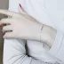 LEMON hình trái tim tùy chỉnh S925 bạc thiết kế ý nghĩa của những chiếc vòng tay nhỏ xinh và đơn giản vòng tay tặng quà cho bạn gái - Vòng đeo tay Cuff vòng vàng 18k Vòng đeo tay Cuff