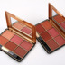 Chính hãng MISS ROSE sáu màu má hồng đĩa nude trang điểm xách tay bền không thấm nước blush disk kết hợp rouge sửa chữa khả năng tấm má hồng nars kem Blush / Cochineal