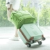 Phiên bản tiếng Hàn của túi du lịch dung lượng lớn gấp xe đẩy hành lý túi du lịch siêu nhẹ quần áo hoàn thiện túi lưu trữ nữ túi du lịch nam Túi du lịch