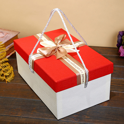 礼物盒礼品盒活动长方体双层圣诞婚庆七夕情人节装饰大号香水盒