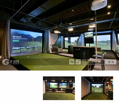 Внутреннее гольф -устройства моделирование газона для гольфического песка в строительстве зеленого для гольф -толкателя полевого поля упражнения
