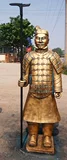 Terracotta Warriors Samurai Copper Hotel Compane Design Company Company Comphile Decorement 176 см.
