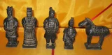 Terracotta Warriors Grey 12 см ремесленных подарков