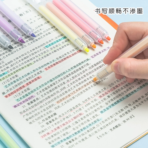 Флуоресцентный комплект, ноутбук для школьников, маркер, цифровая ручка, широкая цветовая палитра