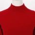 2019 New Half Turtleneck Casual Áo len cashmere 100% Cashmere Pure Color Base Đan áo len Kích thước lớn - Áo len cổ tròn