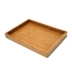 Khay trà bằng gỗ hình chữ nhật chắc chắn khay gỗ đựng đồ ăn chất liệu gỗ thông Khay gỗ