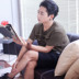 Bộ đồ ngủ nam Áo thun nam mùa hè Modal Cotton rộng Kích thước lớn tay áo ngắn nhà Đồ ngủ nam đồ nam Pyjama