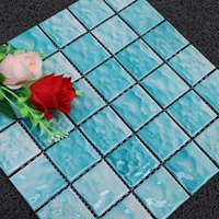 Светло -зеленый 48 зеленый шаблон волны