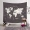 Châu Âu và Hoa Kỳ cảnh quan thế giới màu đen tấm thảm trang trí phòng ngủ in treo vải nền vải tự làm khăn trải bàn