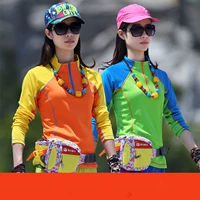 Của phụ nữ thể thao ngoài trời và giải trí nhanh chóng làm khô quần áo dài tay leo núi quần áo mùa hè của phụ nữ phần mỏng thoáng khí đi bộ đường dài quần áo áo gió nam 2020