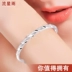 Vòng tay bạc đích thực 999 Vòng tay nữ bạc sterling Gửi bạn gái gửi Mama VIP Full Star Vòng đeo tay sinh viên hoang dã vòng tay vàng Vòng đeo tay Cuff