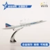 Concord Air France 16 cm mô phỏng hợp kim máy bay mô hình tĩnh máy bay chở khách mô hình trang trí giao thông vận tải máy bay