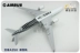Airbus a350 nguyên mẫu 47 cm mô phỏng máy bay chở khách máy bay mô hình tĩnh hàng không đồ nội thất đồ trang trí quà tặng cao cấp