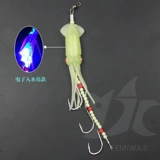 Электронная светящаяся полоса Рыба Сюминные шарики шампуры, приготовленные по рыбному крюку с рыбным крючком, крюч