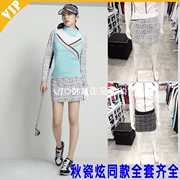 Hàn Quốc mua Volvik Vdot 18 mùa thu nữ bằng sứ mùa thu rực rỡ với cùng một chiếc váy golf VLCUI843 - Trang phục thể thao