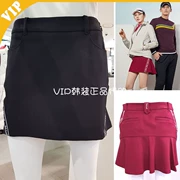 Hàn Quốc mua váy thể thao nữ Volvik váy ngắn đoạn hông thoáng khí váy xếp li VLCUI944 - Trang phục thể thao