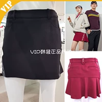 Hàn Quốc mua váy thể thao nữ Volvik váy ngắn đoạn hông thoáng khí váy xếp li VLCUI944 - Trang phục thể thao váy thể thao cầu lông