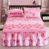 Hàn Quốc phiên bản của dày bông giường cotton một mảnh váy 1,5m doanh nghiệp song phương giường 1.8m bedspread giường bìa trượt bảo vệ tay - Váy Petti