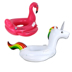 Mới trẻ em phao vòng kỳ lân flamingo ghế nhẫn dễ thương hình hoạt hình dày thiết bị bé bơi vòng - Cao su nổi phao bơi cho bé 1 tuổi Cao su nổi