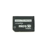 Card Card to MS Short Stick Memory Stick Single Vest PSP Gaming Machine Set Set Micro SD в MS Cacka