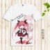 Mad ba T-shirt hẹn hò trận chiến lớn hai nhân dân tệ phim hoạt hình anime xung quanh người đàn ông Nhật Bản và phụ nữ quần áo ngắn tay áo Meng anime mới các sticker cute Carton / Hoạt hình liên quan