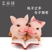 Cặp vợ chồng nhỏ trang trí quà cưới sáng tạo để gửi cho bạn gái quà tặng bạn gái cô gái trang trí lợn đặc biệt