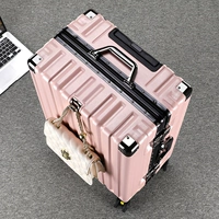 Крюк Красивая розовая роскошная алюминиевая коробка [Металлический таможенный замок] в пять раз толщиной.