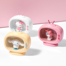 USB-светильник miniso名创优品三丽鸥玉桂狗小夜灯电视机造型可爱女生台灯床头灯