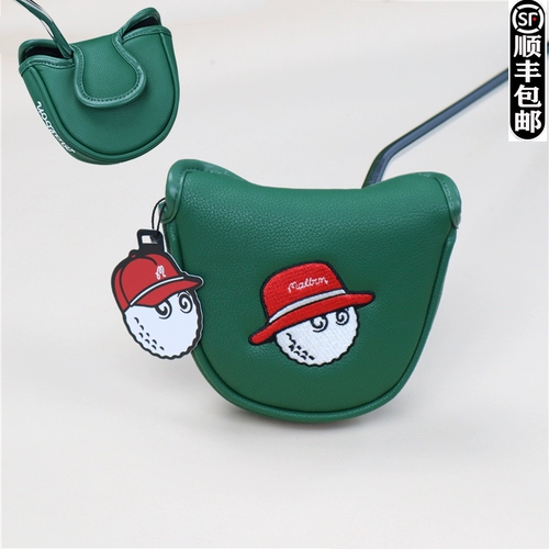 Шапка, клюшки для гольфа, шаровая головка, защитный чехол подходит для мужчин и женщин, в корейском стиле