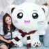 Búp bê quá khổ chính hãng Cáp Nhĩ Tân KT Cat Katie Cat Plush Toy Doll Doll Hồng dễ thương Quà tặng - Đồ chơi mềm gấu bông heo Đồ chơi mềm