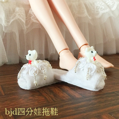 taobao agent Sophisticated genuine individual slippers, small doll, footwear, with little bears