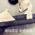 Hàn Quốc phiên bản của thời trang mỏng chân dây đeo mắt cá chân dép nữ phẳng chân vòng may giày phẳng với đáy mềm dày dép Roman Sandal