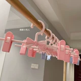 Детская вешалка с бантиком, пластиковая сушилка, штаны