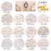 CHE GEL Đinh tán đinh tán Nhật Bản trang sức kim loại khung dày 1mm mô hình sáng tạo (làm mô hình dập nổi stereo) - Kính kính trẻ em Kính