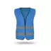 Tùy chỉnh 
            vest huỳnh quang tùy chỉnh in biểu tượng quần áo an toàn vest màu xanh lá cây trình điều khiển kỹ thuật quần áo phản quang áo khoác lưới thoáng khí áo phản quang đi phượt 
