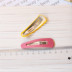 Hàn Quốc INS macarons đa năng hình học kẹp tóc kết cấu mờ bangs clip kẹp tóc BB clip bên clip phụ kiện tóc - Phụ kiện tóc dây buộc tóc cho bé gái Phụ kiện tóc