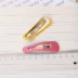 Hàn Quốc INS macarons đa năng hình học kẹp tóc kết cấu mờ bangs clip kẹp tóc BB clip bên clip phụ kiện tóc - Phụ kiện tóc