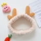 Hàn Quốc sáng tạo dễ thương nơ headband mạng tóc đỏ ban nhạc nữ mũ mặt rửa mặt hoang dã ban nhạc tóc tươi - Phụ kiện tóc