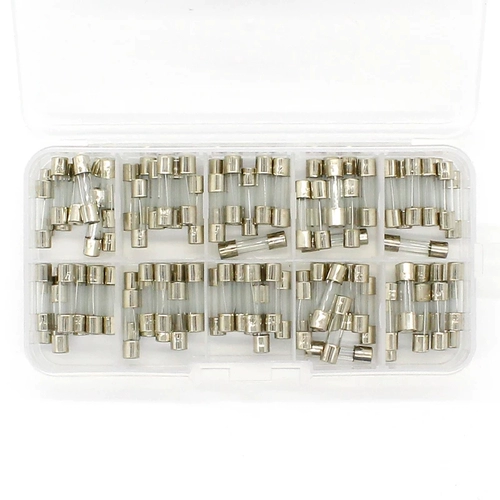 Стеклянный предохранитель, коробка, 250v, x20, 20мм, 1A, 2A, 3A, 6A, 10A