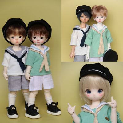 taobao agent [Sanjiao Cat] BJD 4 points 6 points, 6 -point bear girl jellyfish uniform suit, baby clothing spot