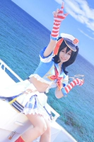Lovelive Navy пробудила Николь Хай Джи Джи Cos женское место